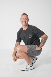 CITY SLICKER TRAINING SHORTS - DEEP GREY