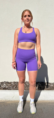 CORE BIKE SHORTS VIOLET