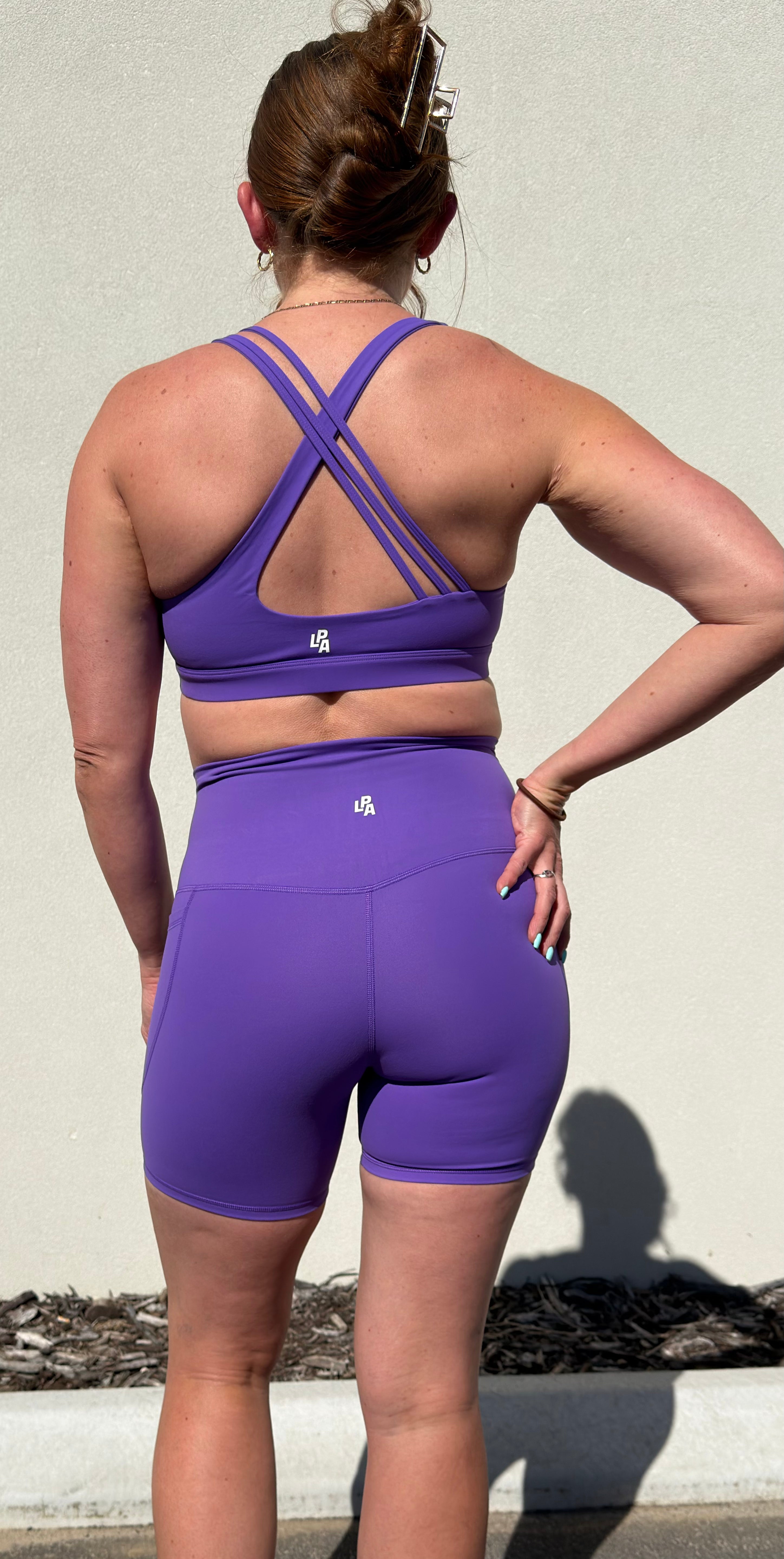 STRAP BRA VIOLET