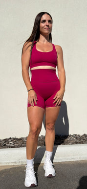CORE BIKE SHORTS RUBY