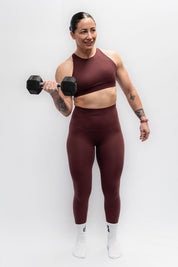 SYM SPORTS BRA MAUVE