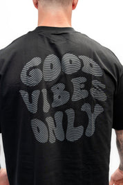 GOOD VIBES UNISEX TEE BLACK