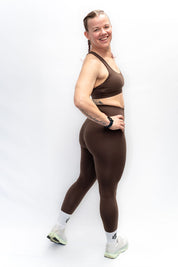 CORE FULL LENGTH LEGGINGS BROWN
