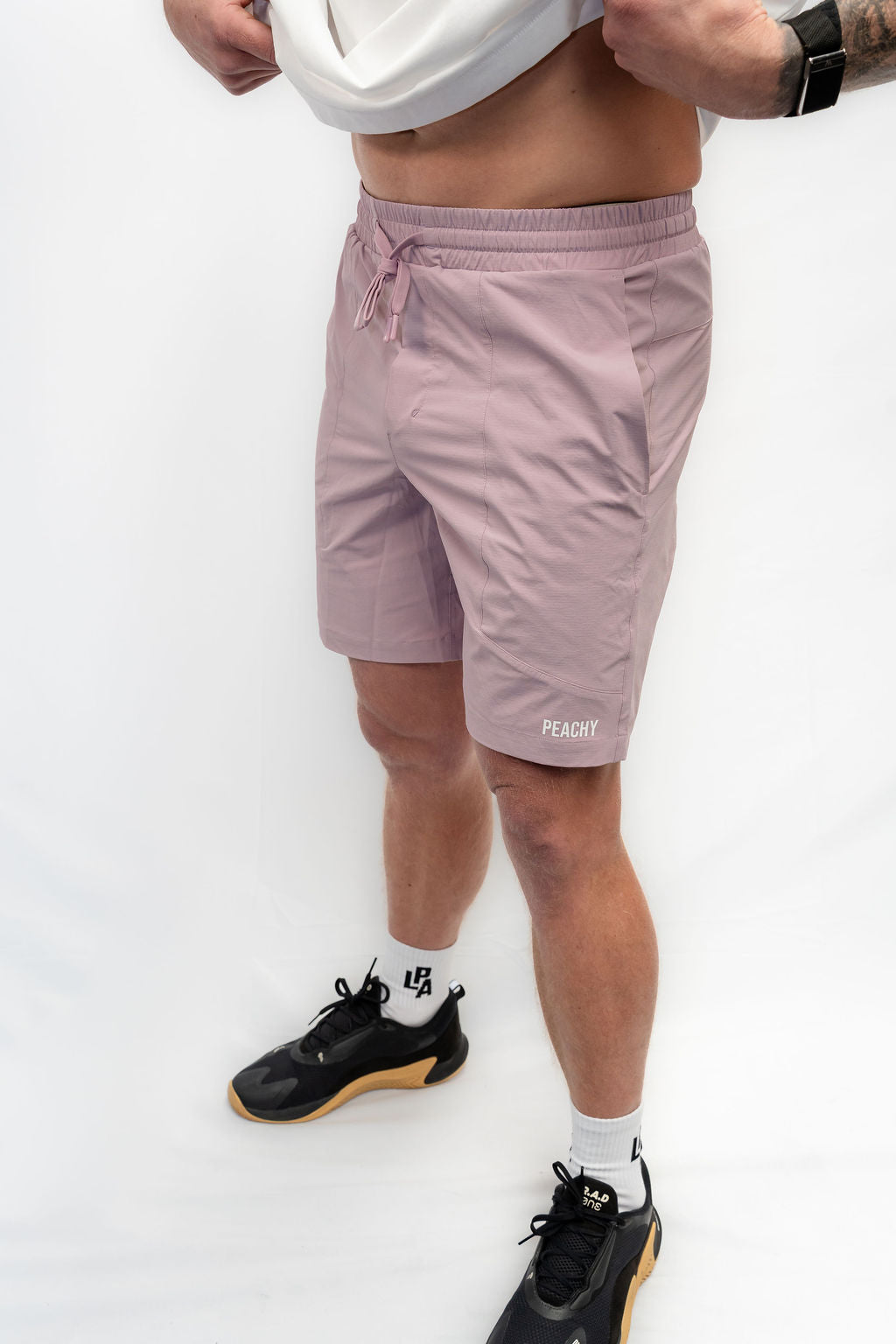 MENS ORIGIN SHORTS PURPLE