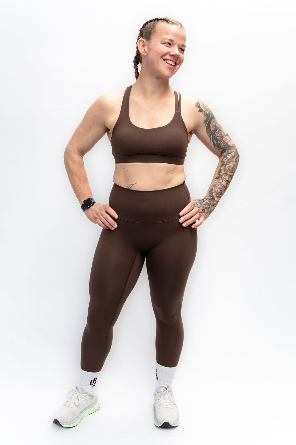 CORE FULL LENGTH LEGGINGS BROWN