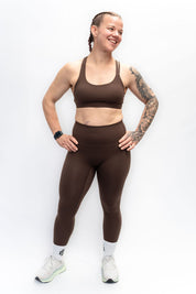 CORE FULL LENGTH LEGGINGS BROWN