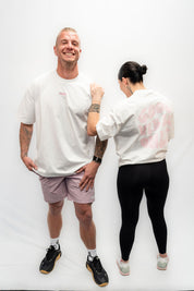 GOOD VIBES UNISEX TEE WHITE