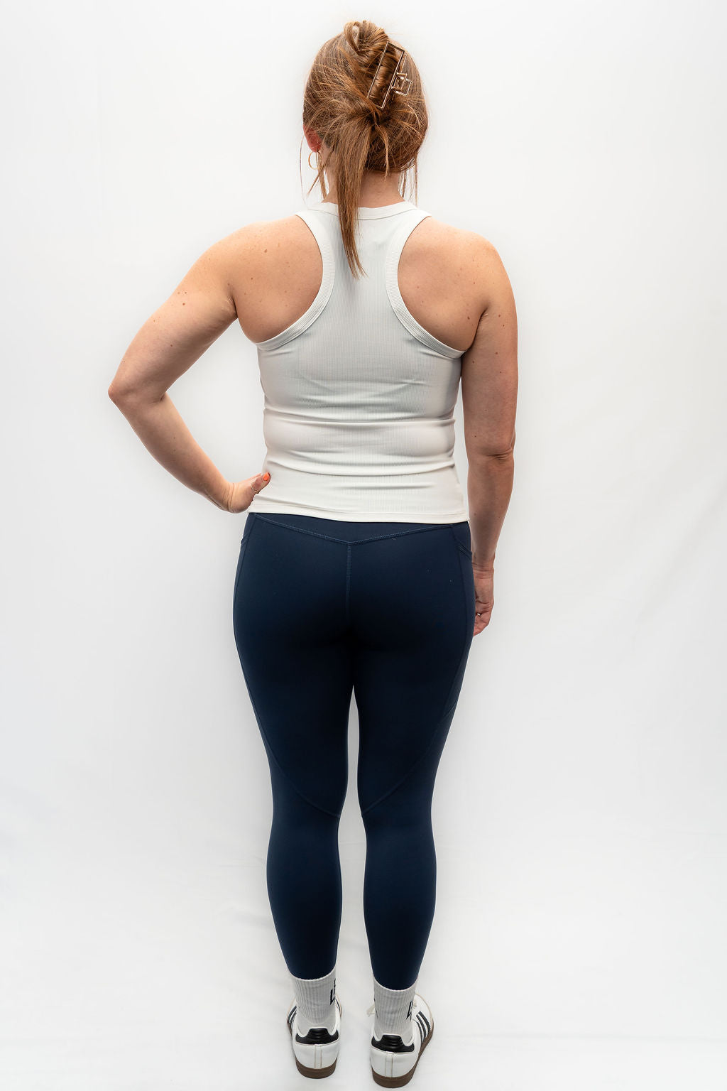 WOMENS COTTON TANK WHITE