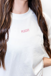 GOOD VIBES UNISEX TEE WHITE