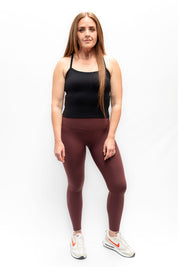 CORE FULL LENGTH LEGGINGS MAUVE