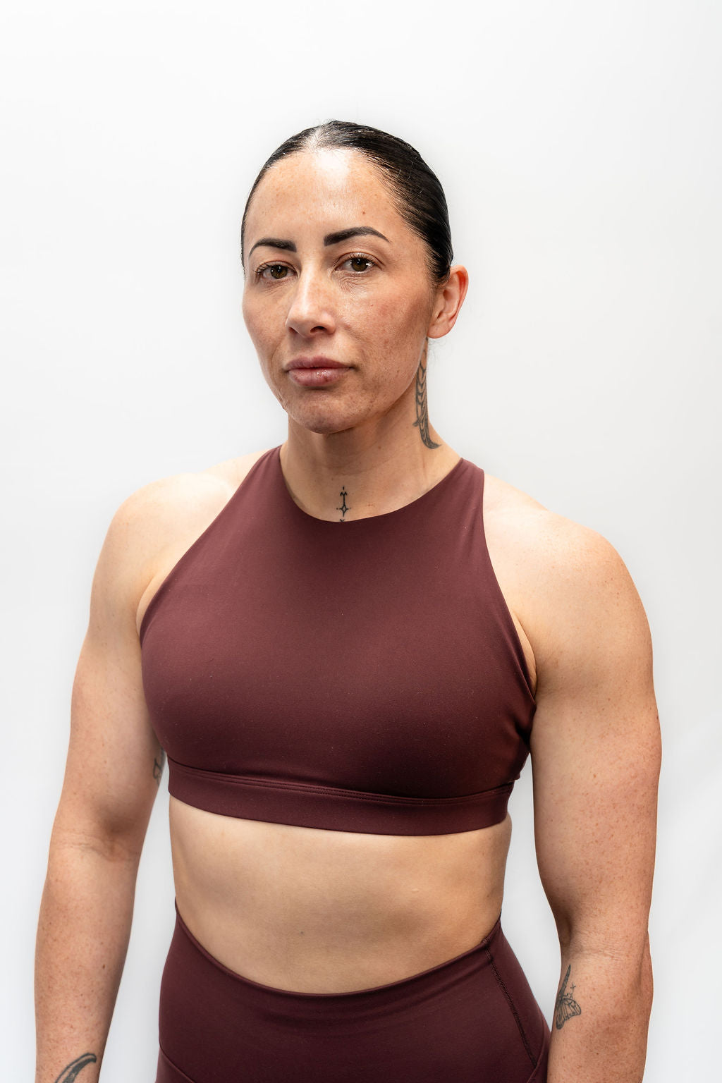 SYM SPORTS BRA MAUVE