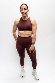 SYM SPORTS BRA MAUVE