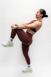 CORE FULL LENGTH LEGGINGS MAUVE
