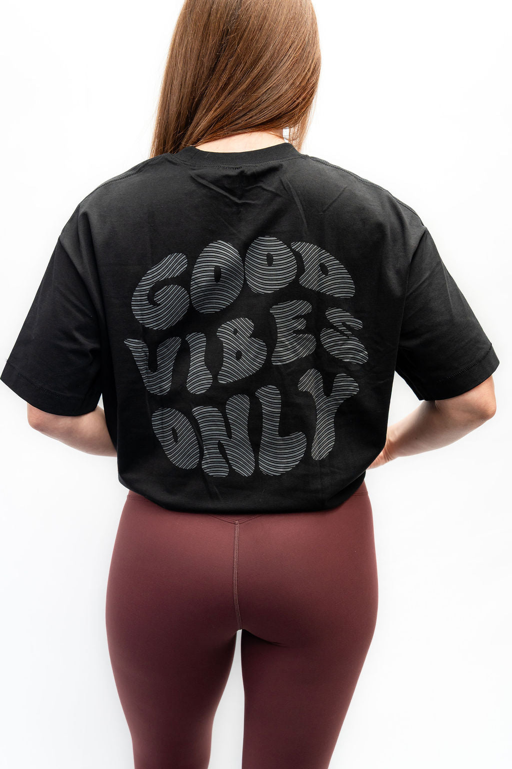 GOOD VIBES UNISEX TEE BLACK