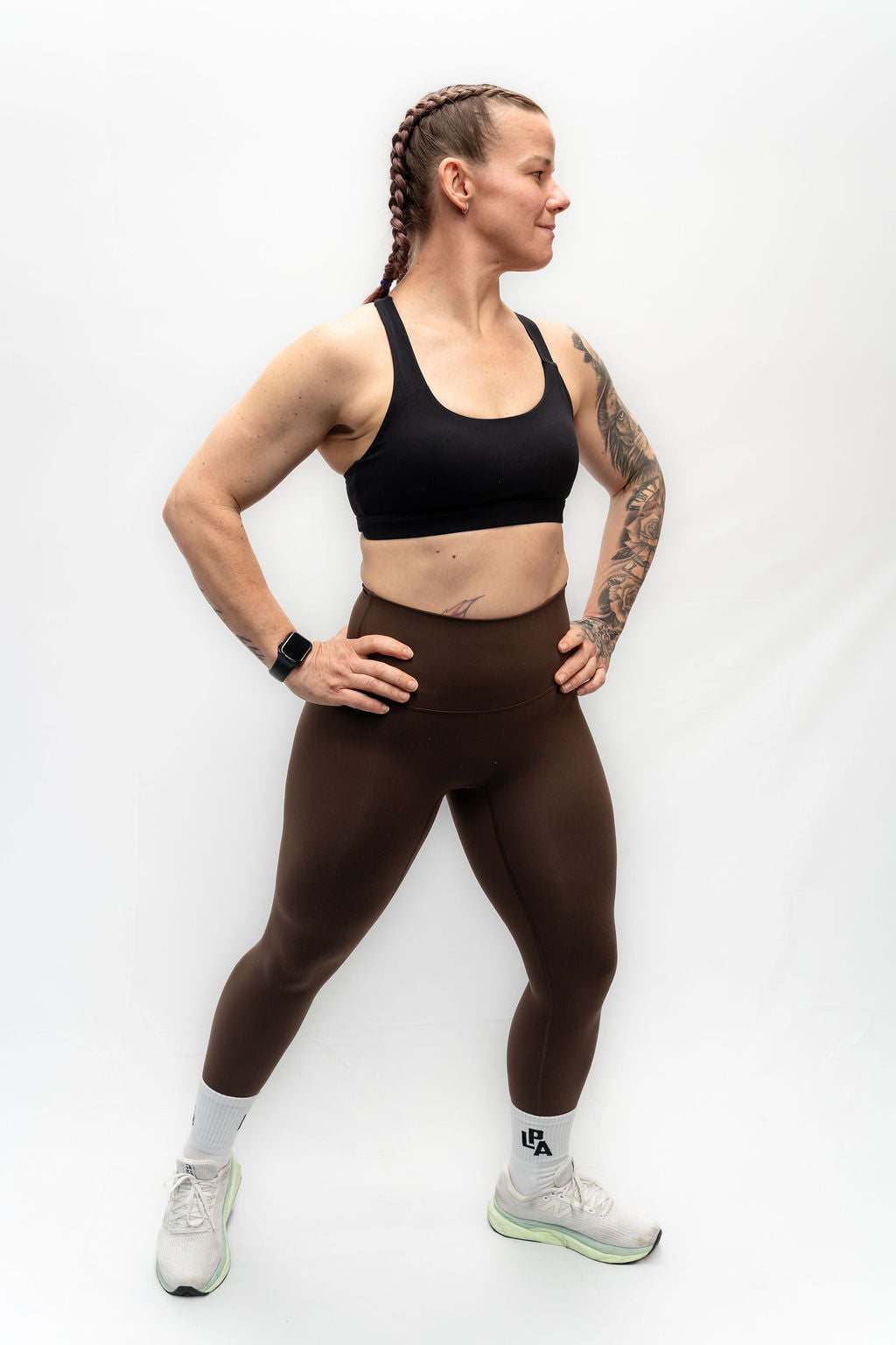 CORE FULL LENGTH LEGGINGS BROWN