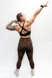 CORE FULL LENGTH LEGGINGS BROWN