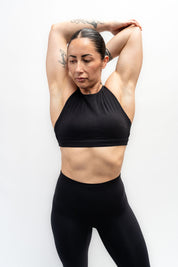 SYM SPORTS BRA BLACK