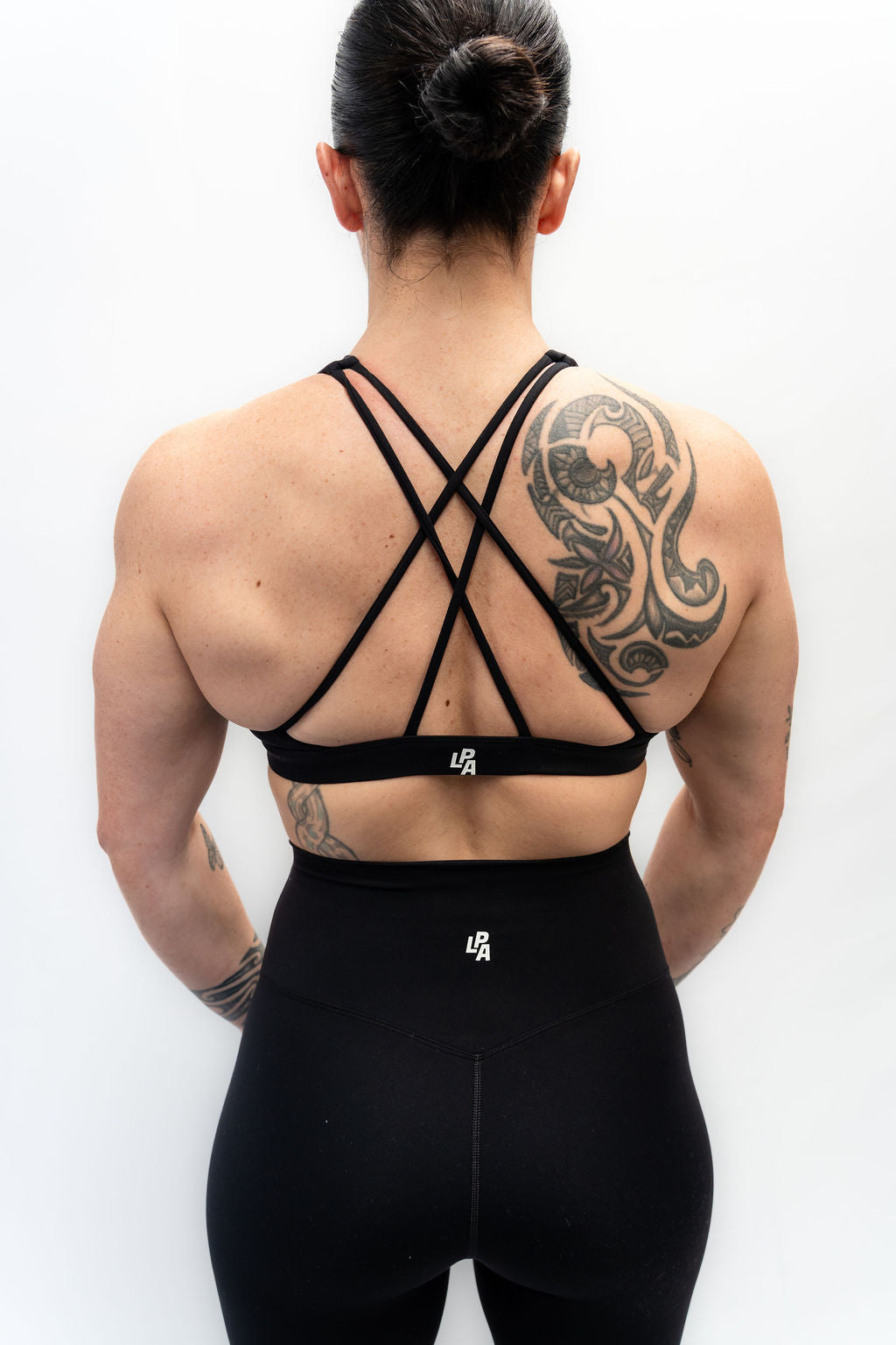 SYM SPORTS BRA BLACK