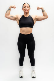 SYM SPORTS BRA BLACK