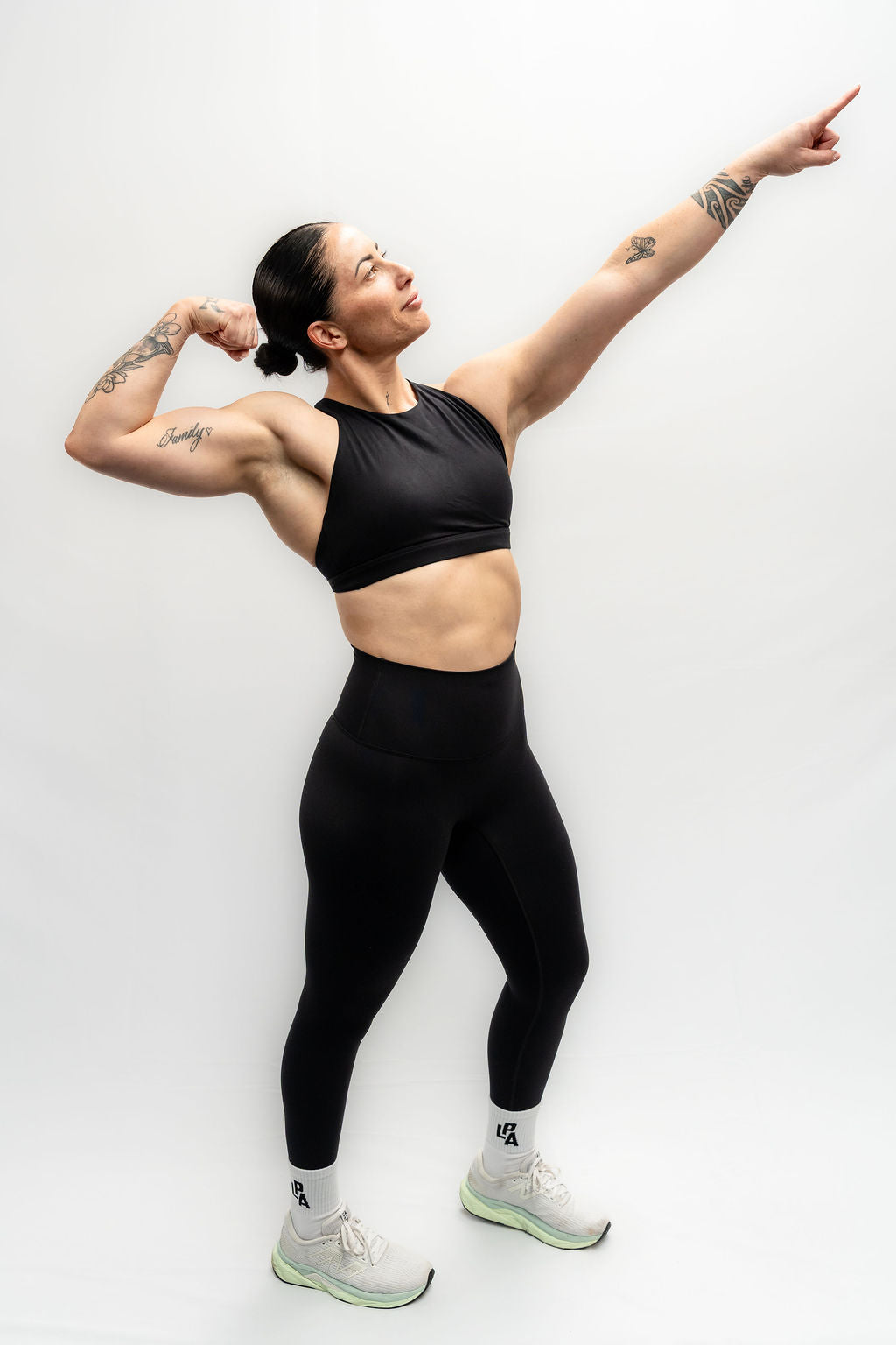 SYM SPORTS BRA BLACK